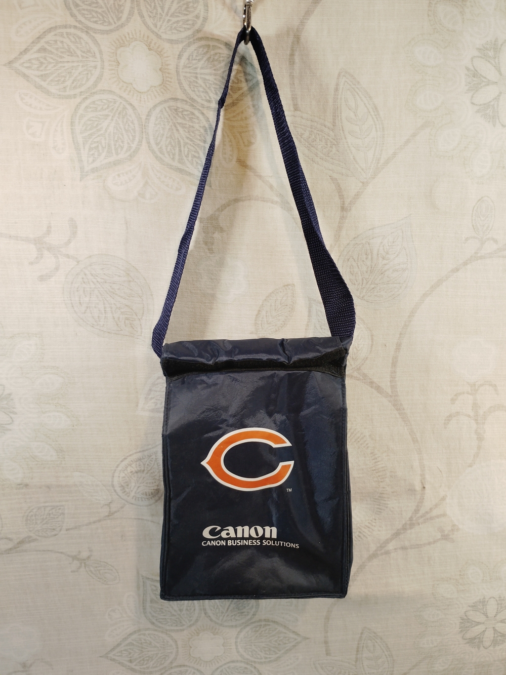 Canon Chicago Bears Navy Lunch Tote Bag with Orange Accent
